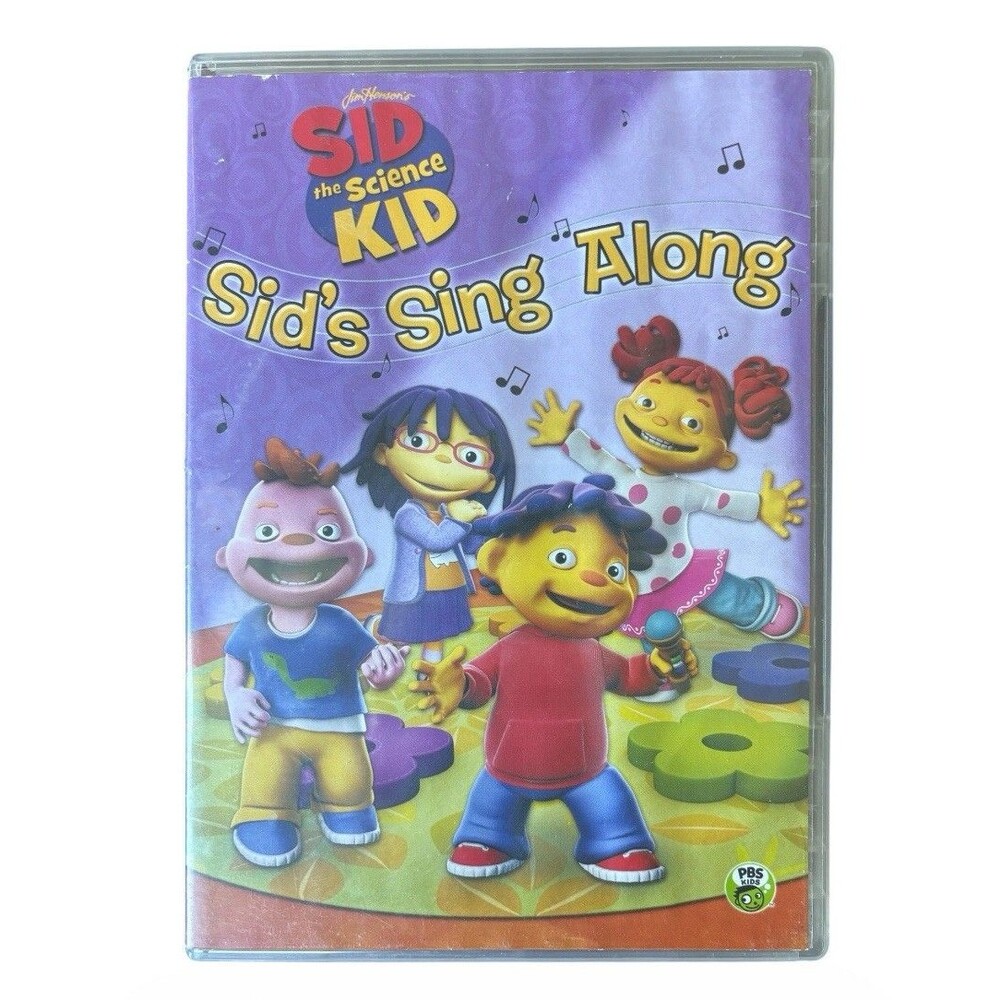 Jim Henson Sid The Science Kid Sids Sing Along DVD PBS Kids Bonus Episode 60 Min